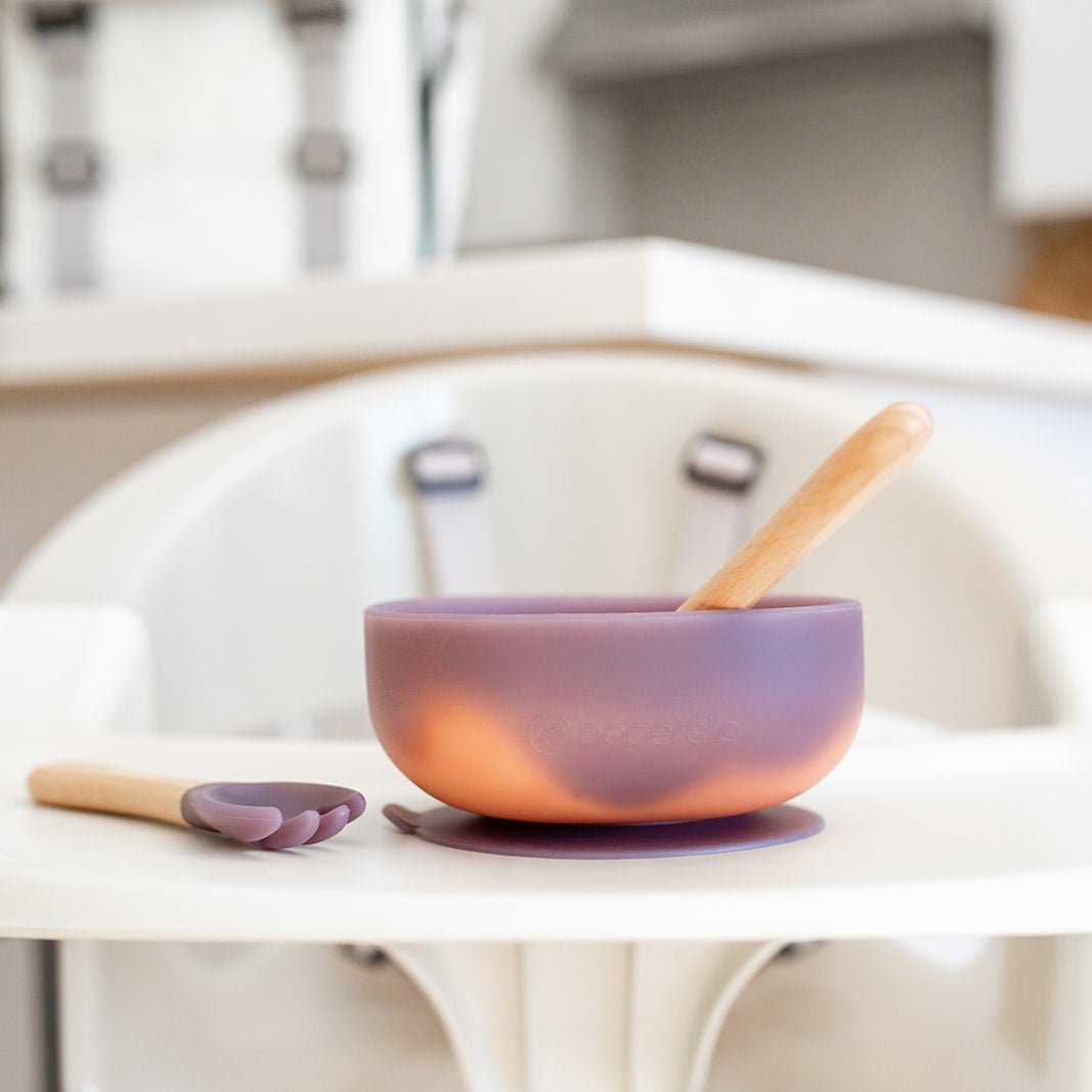 Color Changing Suction Bowl - Paperclip