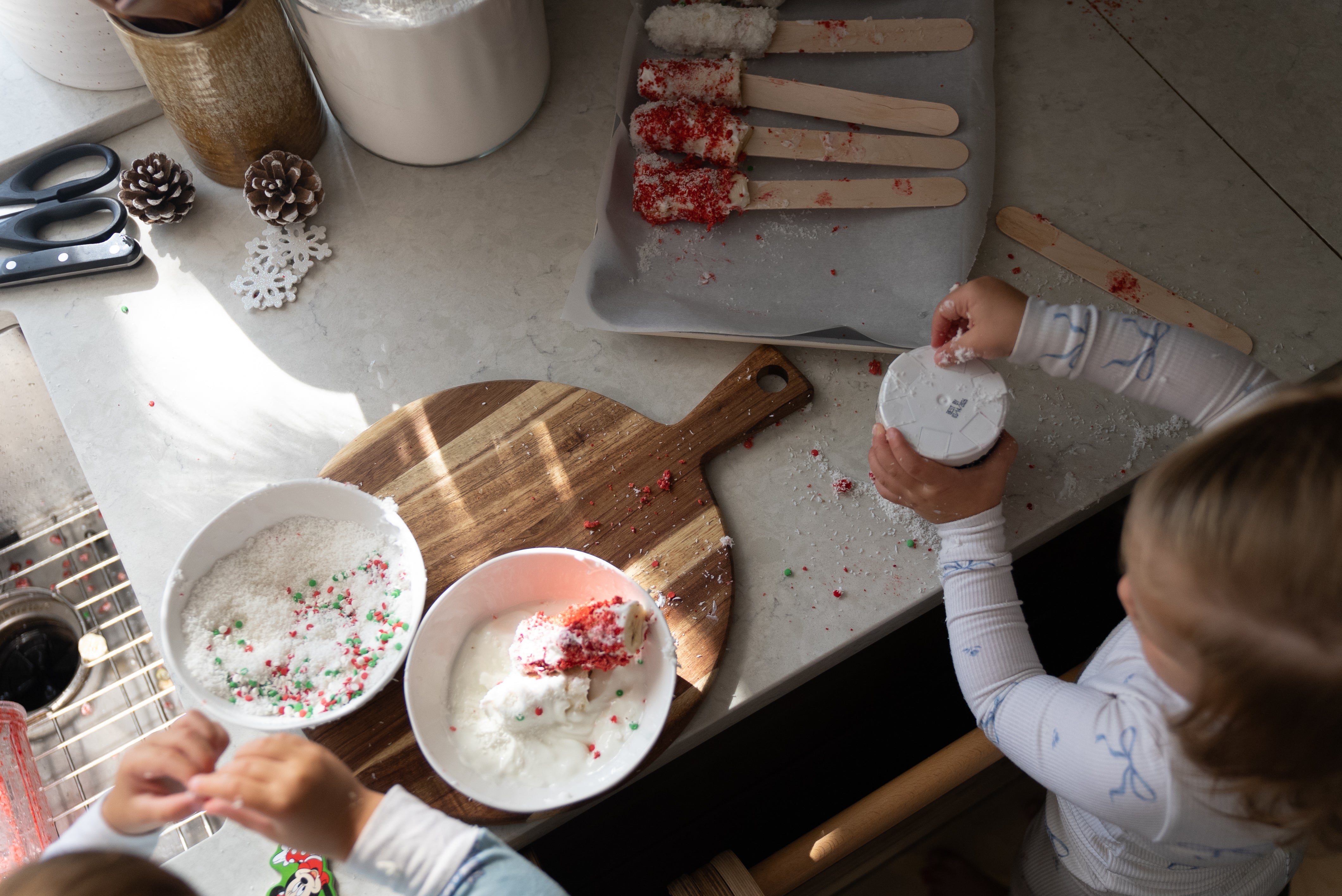 Frozen North Pole Banana Pops
