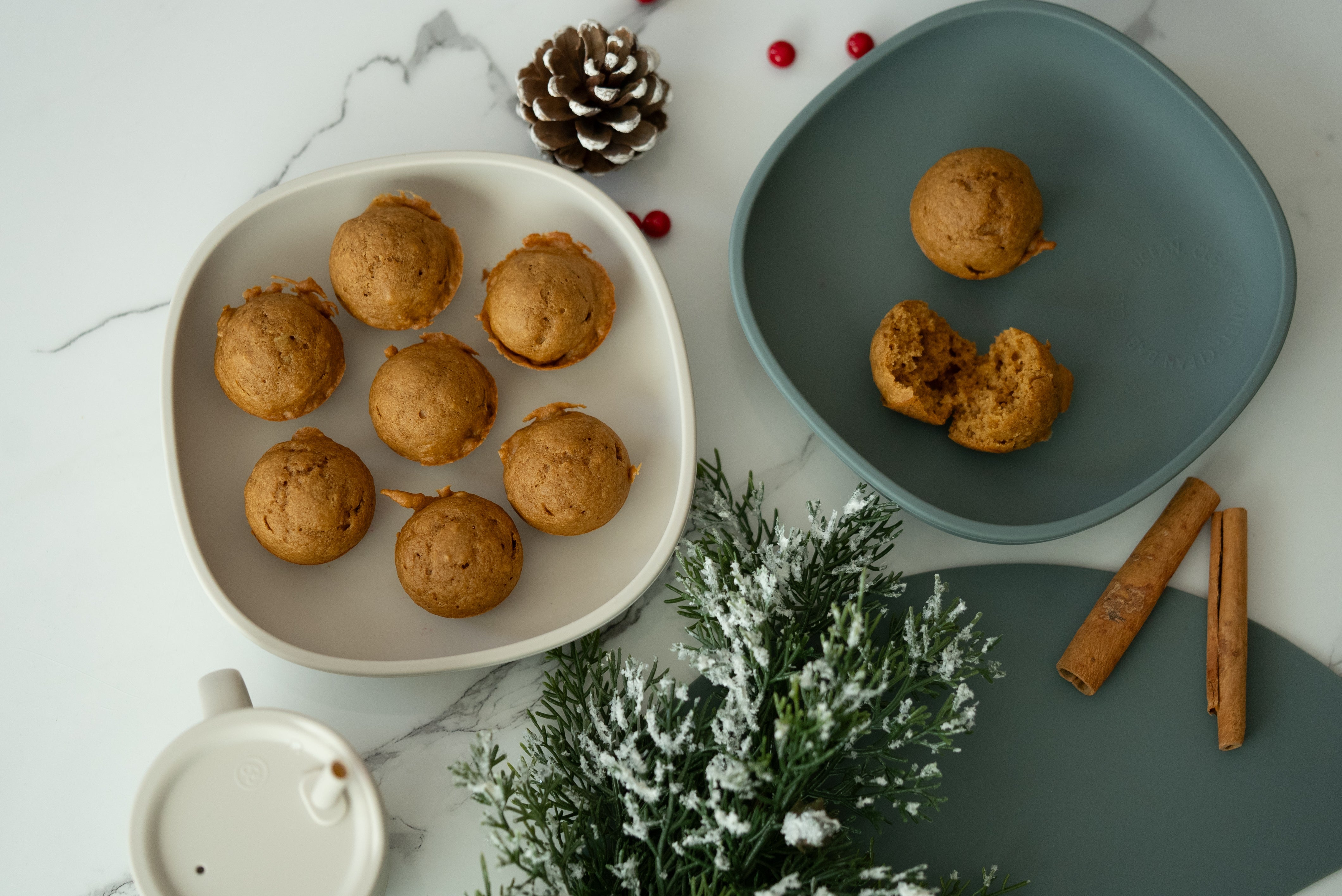 Gingerbread Mini Muffins - Paperclip 