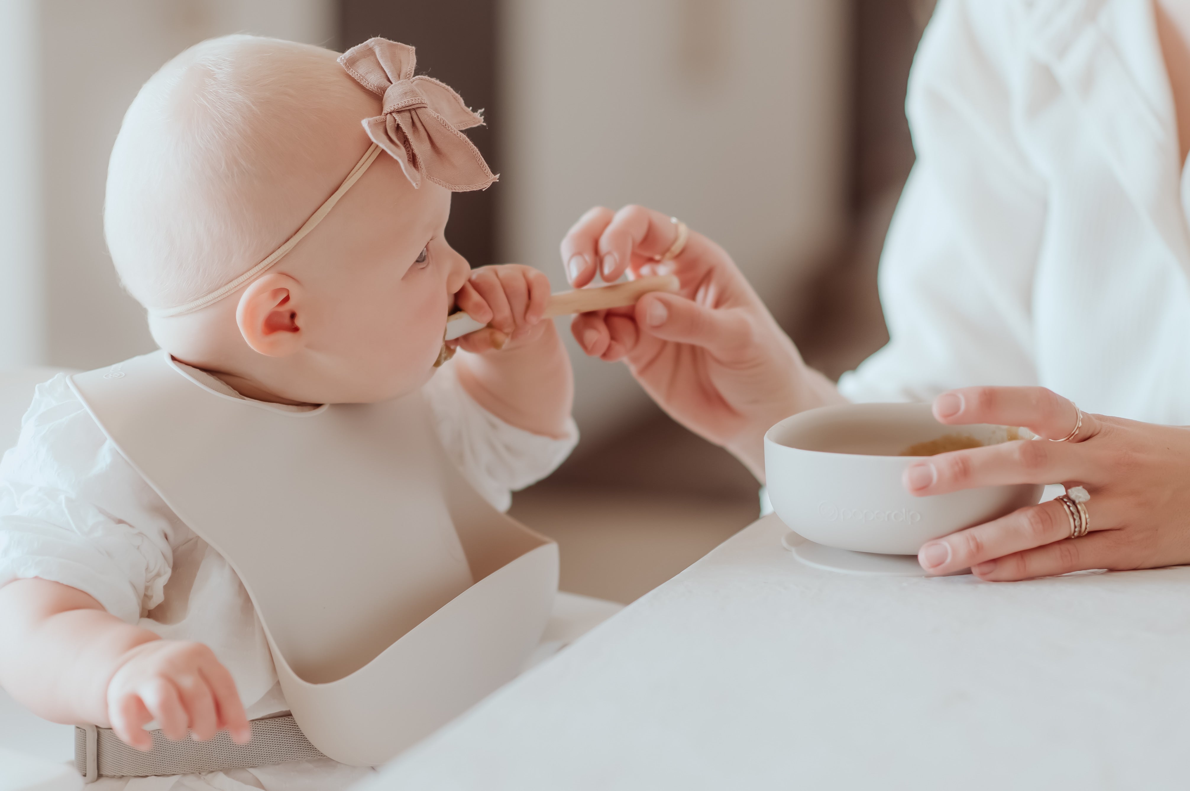 Silicone Baby Feeding Sets - Paperclip 