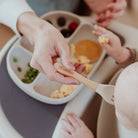 Baby Spoon & Spork Set - Paperclip