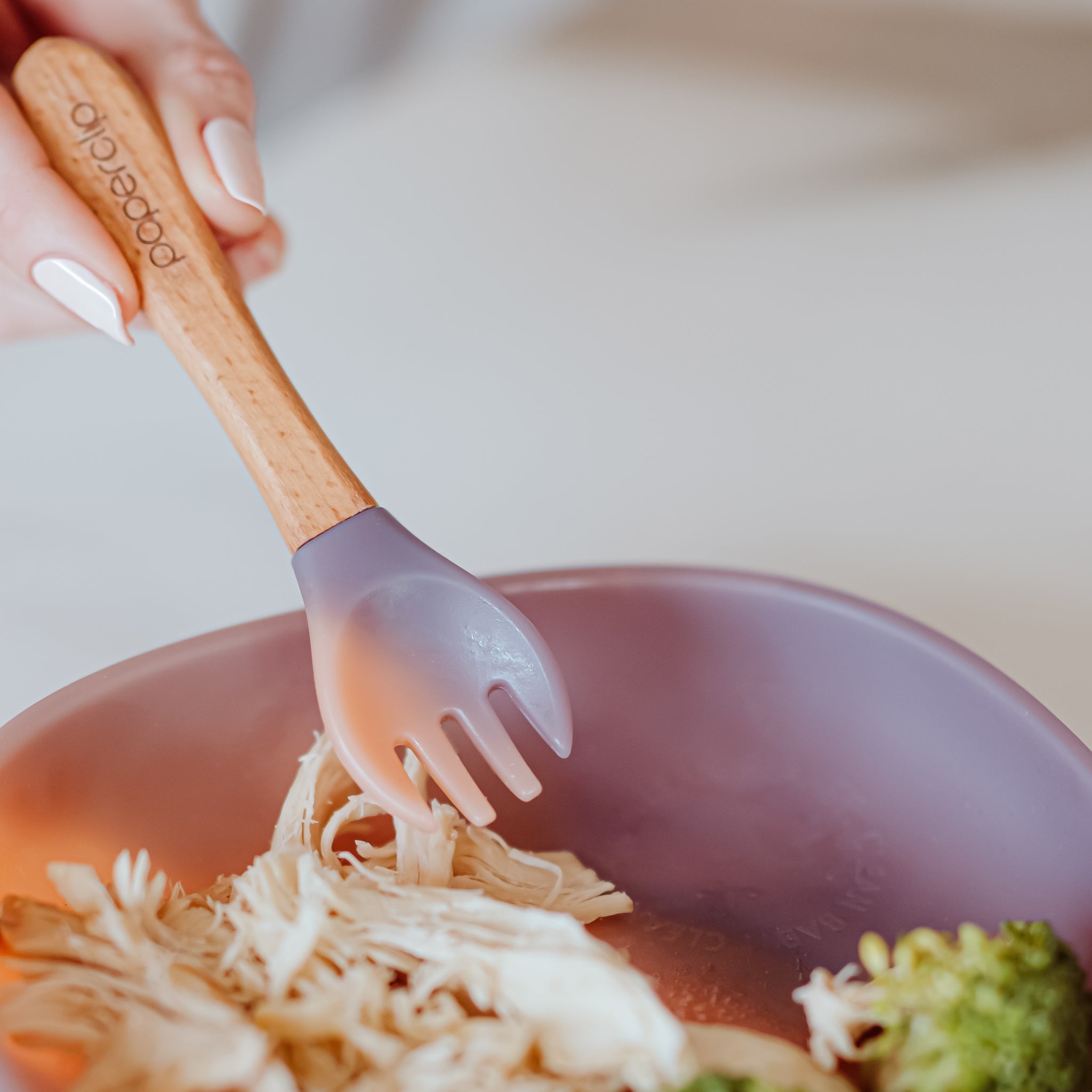 Color Changing Spoon & Spork Set - Paperclip