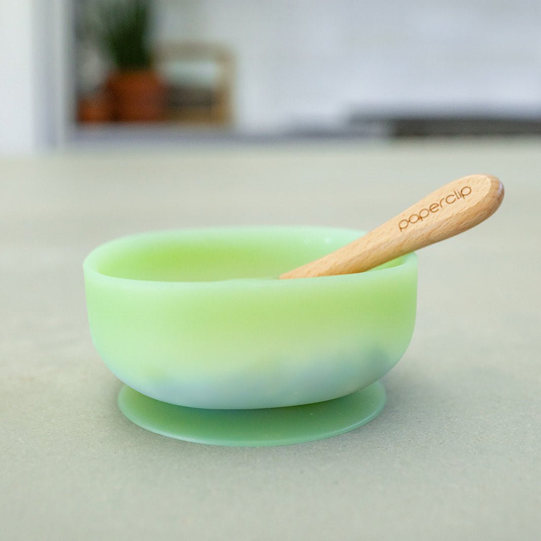 Color Changing Suction Bowl - Paperclip