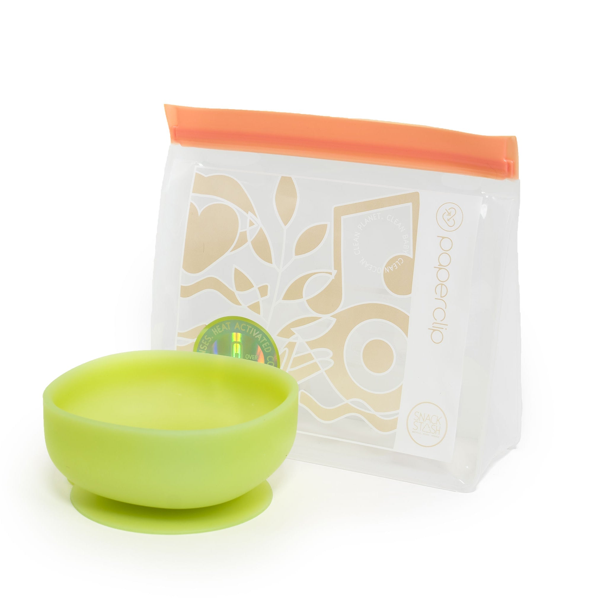 Color Changing Suction Bowl - Paperclip