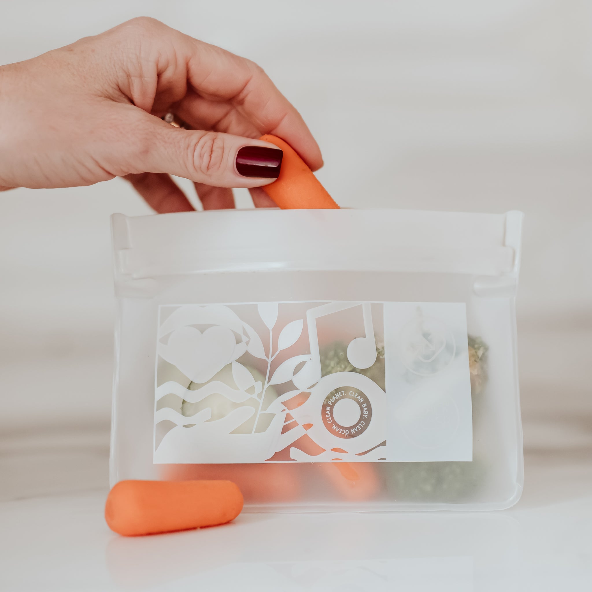 Color Changing Suction Bowl - Paperclip