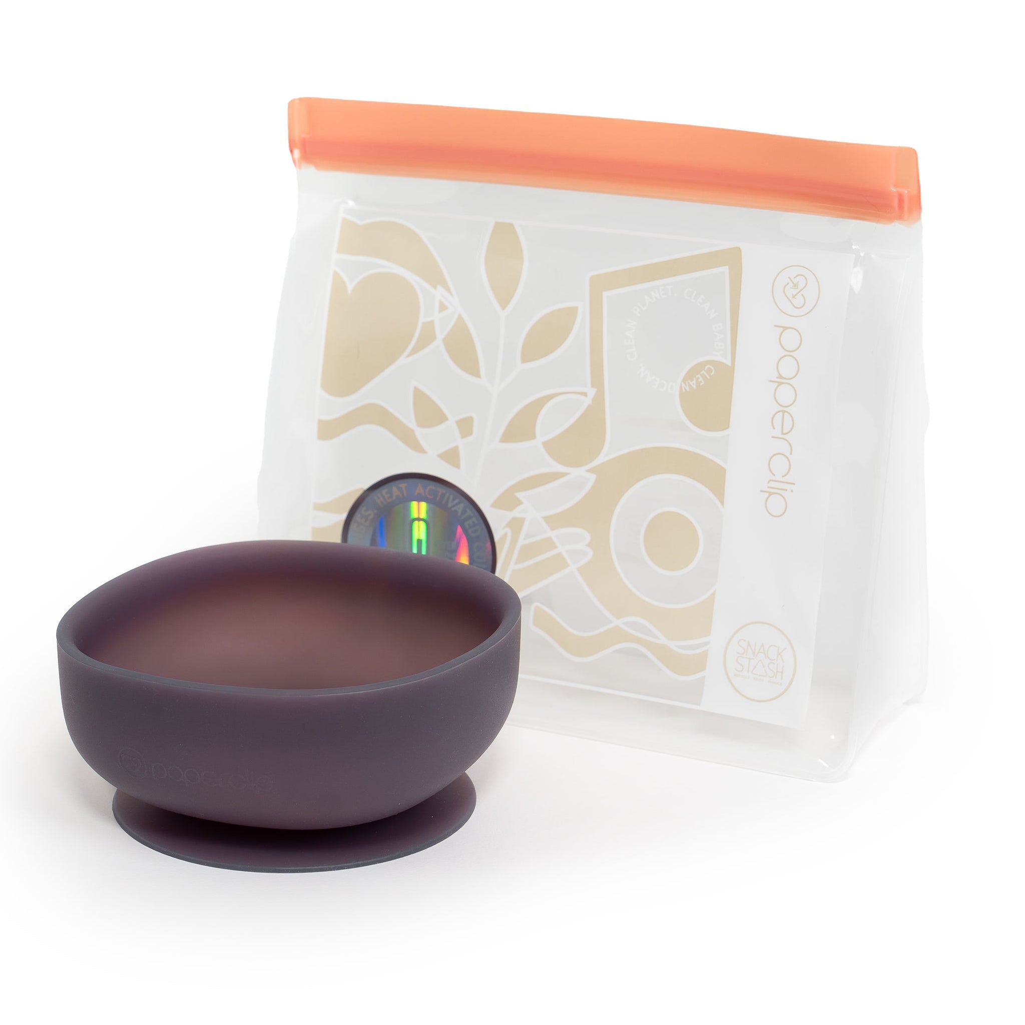 Color Changing Suction Bowl - Paperclip