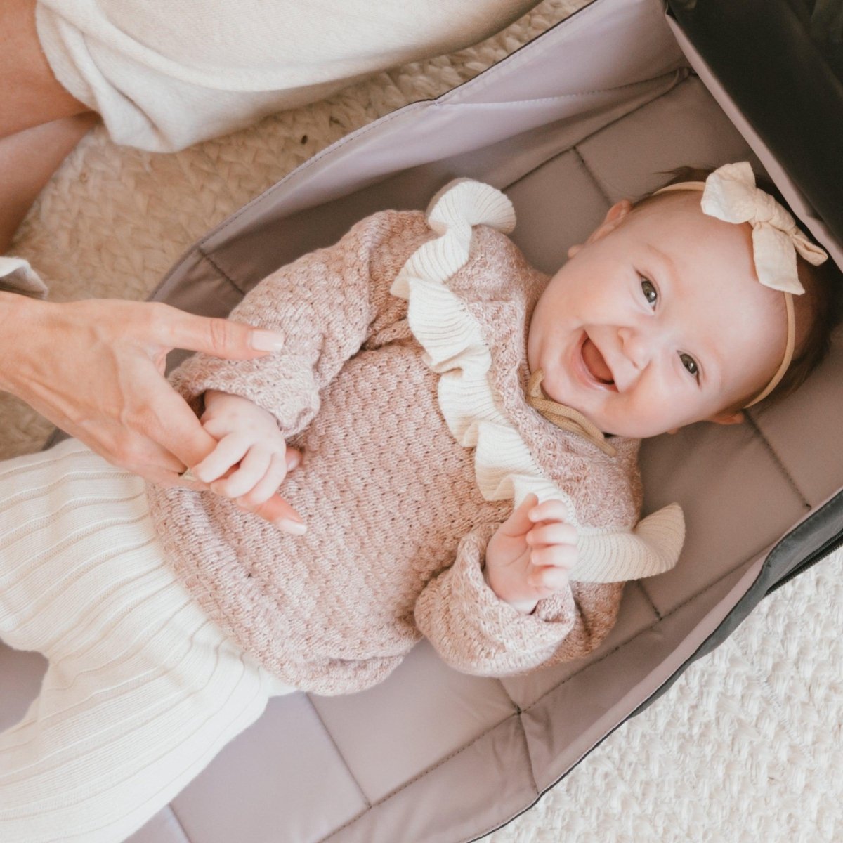 Jojo Diaper Bag Backpack with Changing Station - Paperclip