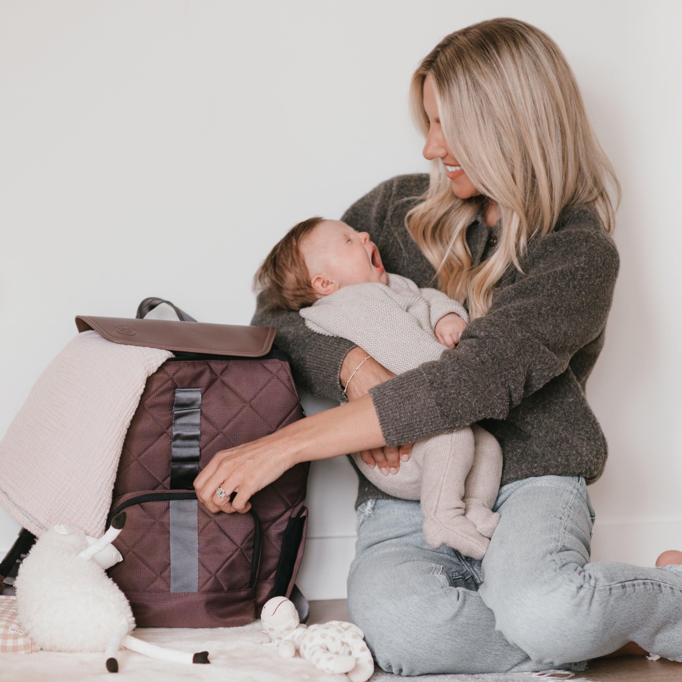 Paperclip Jojo Diaper Bag Baked Oak