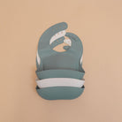 Silicone Feeding Bib - Paperclip