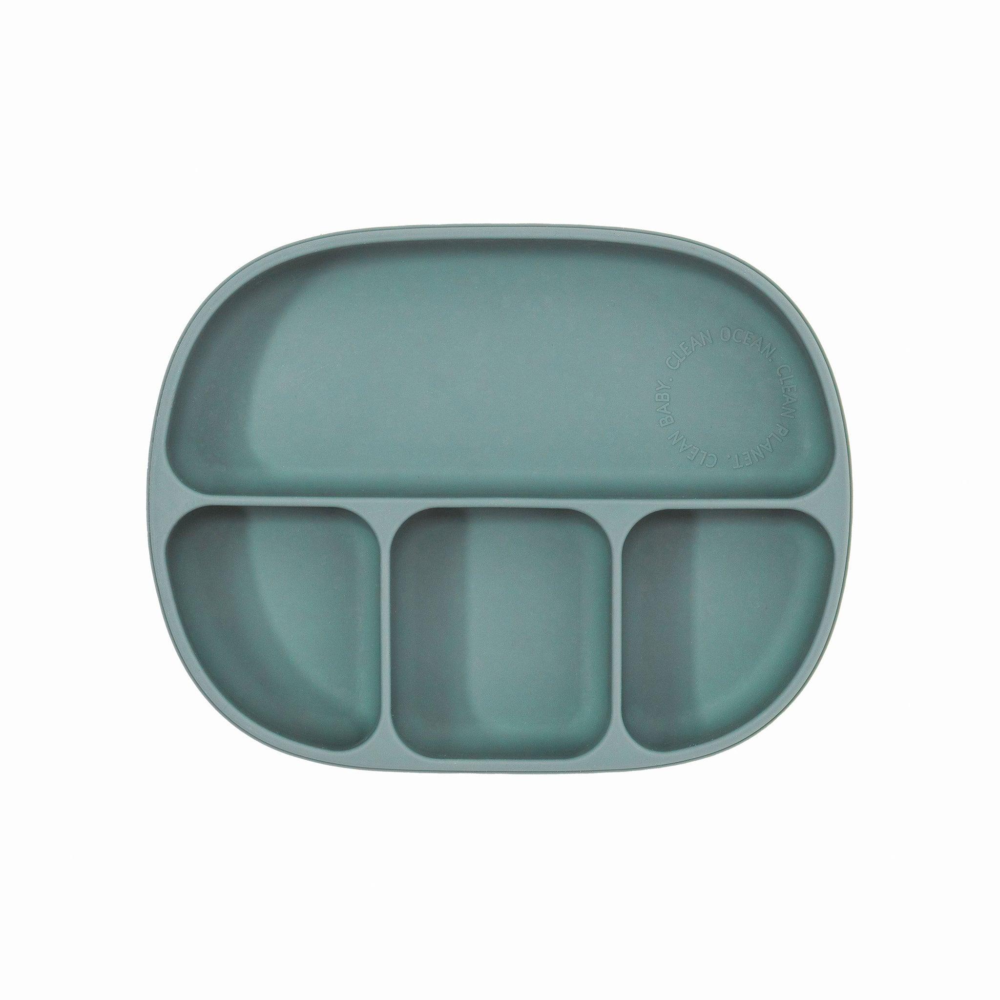 Silicone Sectioned Suction Plate - Paperclip