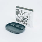 Silicone Sectioned Suction Plate - Paperclip