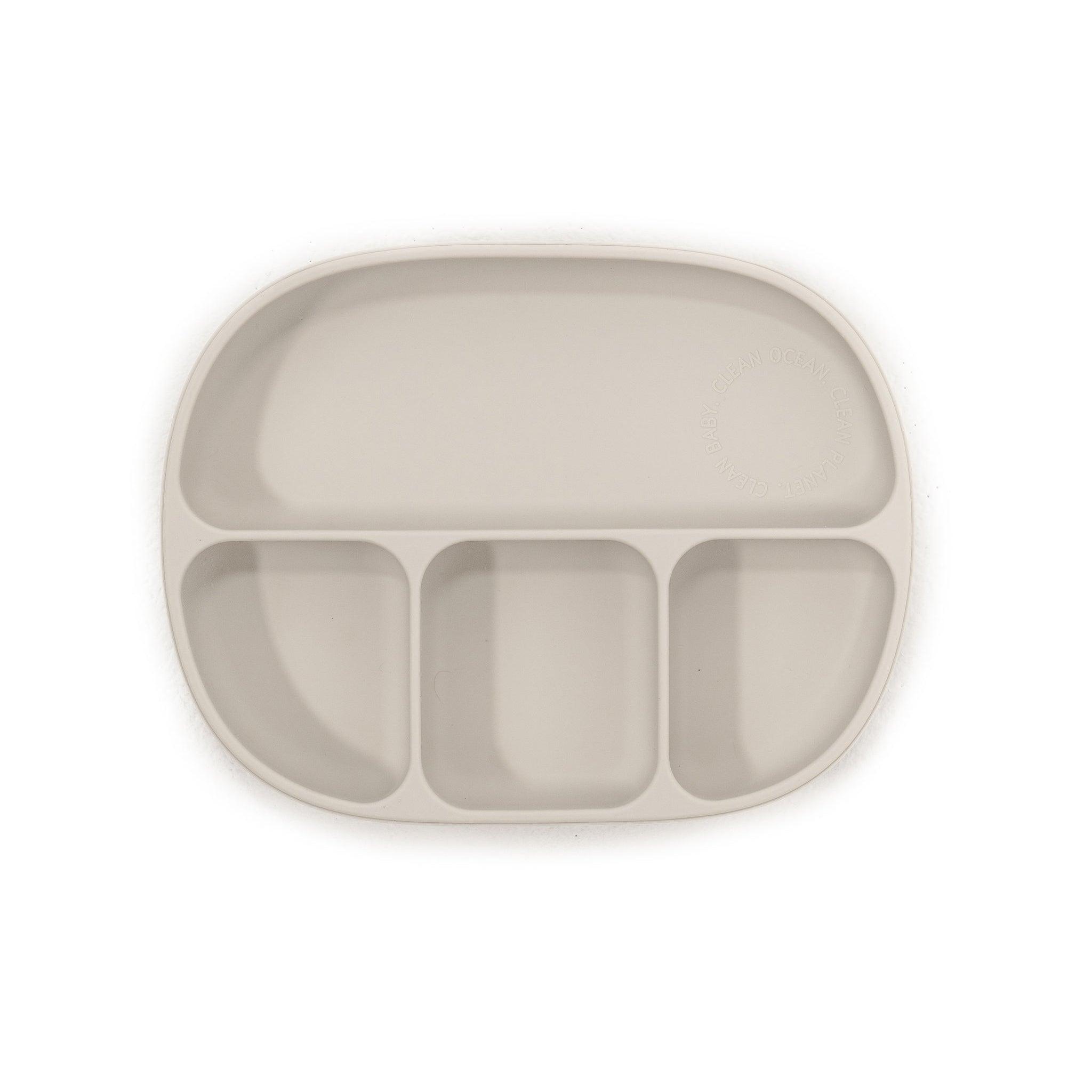 Silicone Sectioned Suction Plate - Paperclip