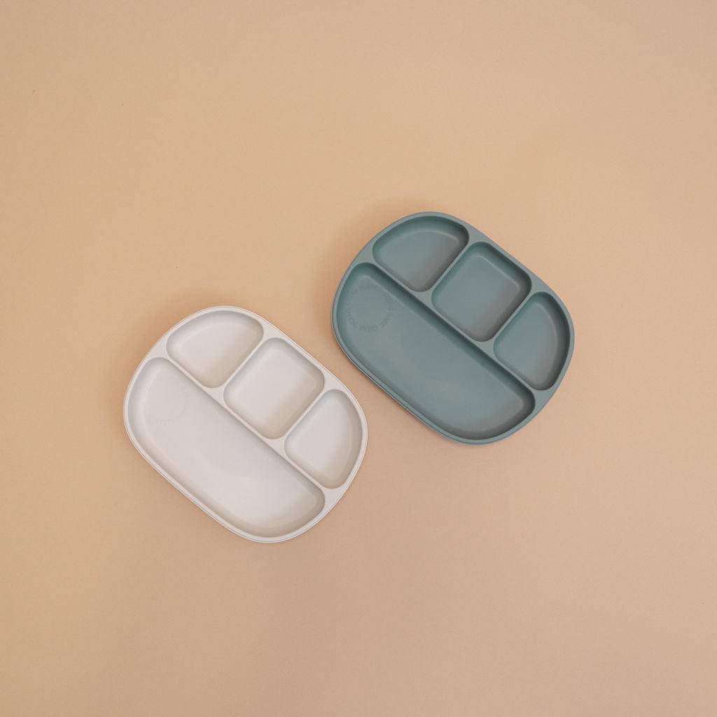 Silicone Sectioned Suction Plate - Paperclip