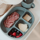 Silicone Sectioned Suction Plate - Paperclip