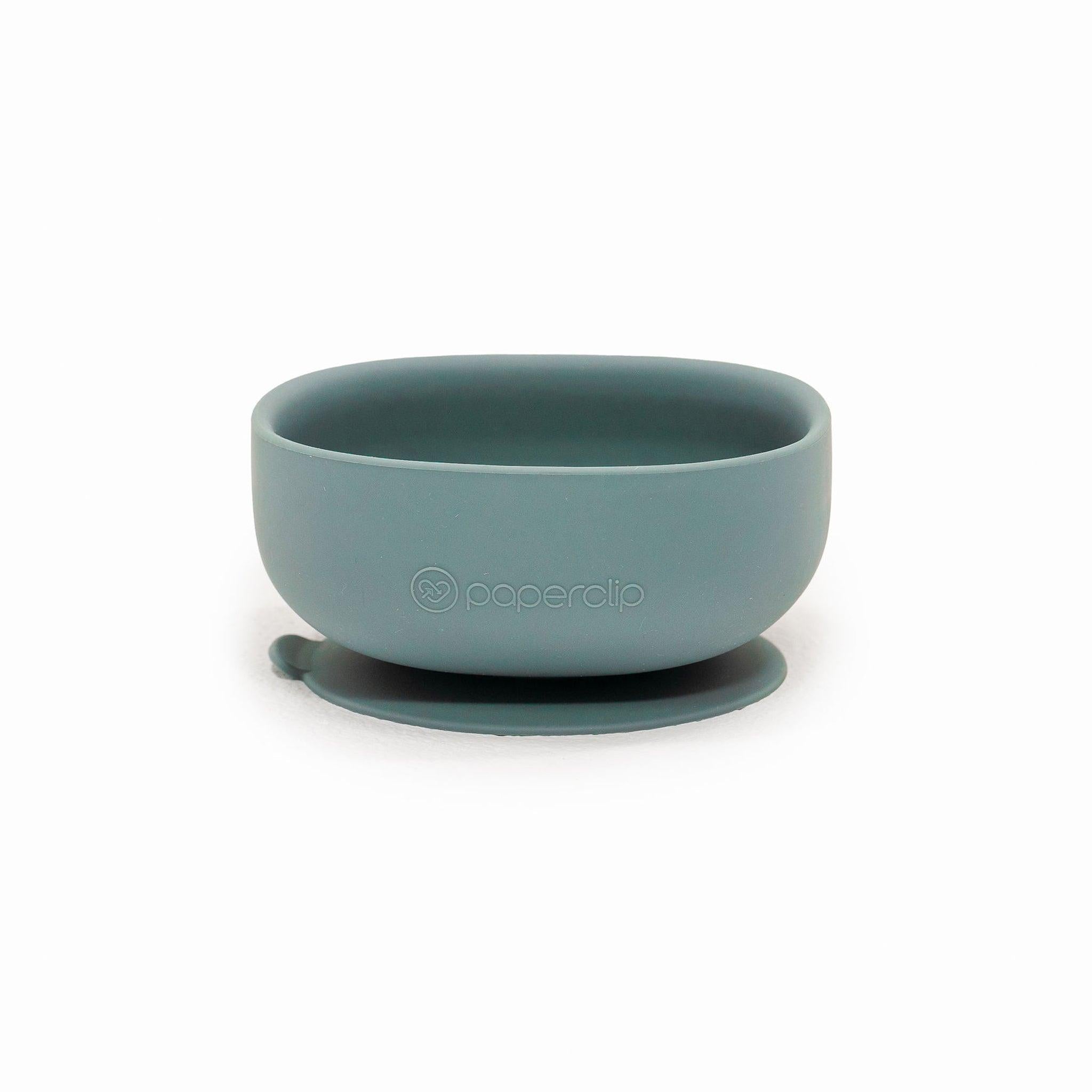 Silicone Suction Bowl - Paperclip