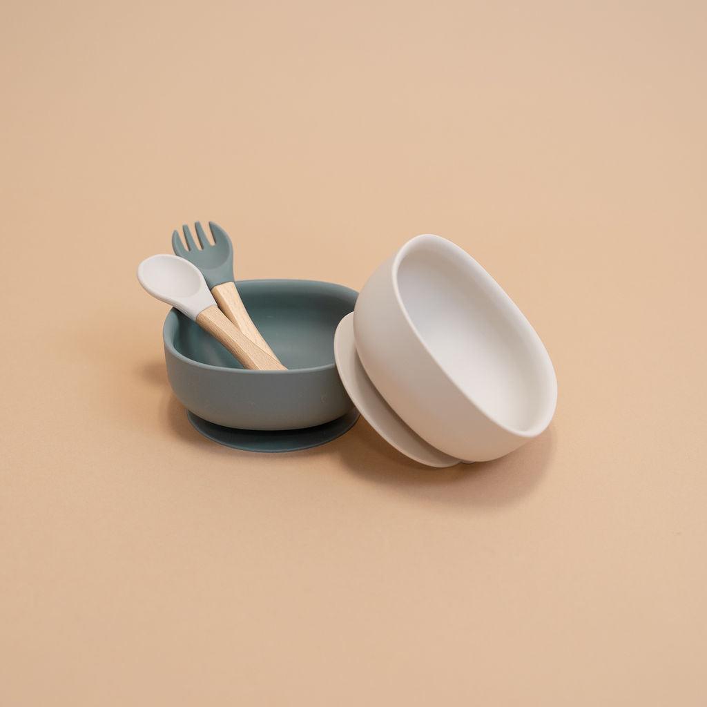 Silicone Suction Bowl - Paperclip