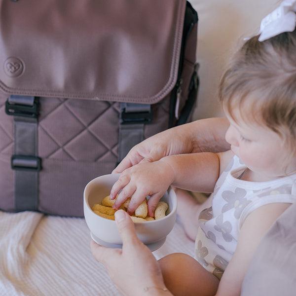 Silicone Suction Bowl - Paperclip